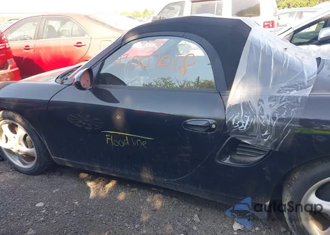 2002 Porsche Boxster из США, поврежденный, VIN WP0CA29852U623771